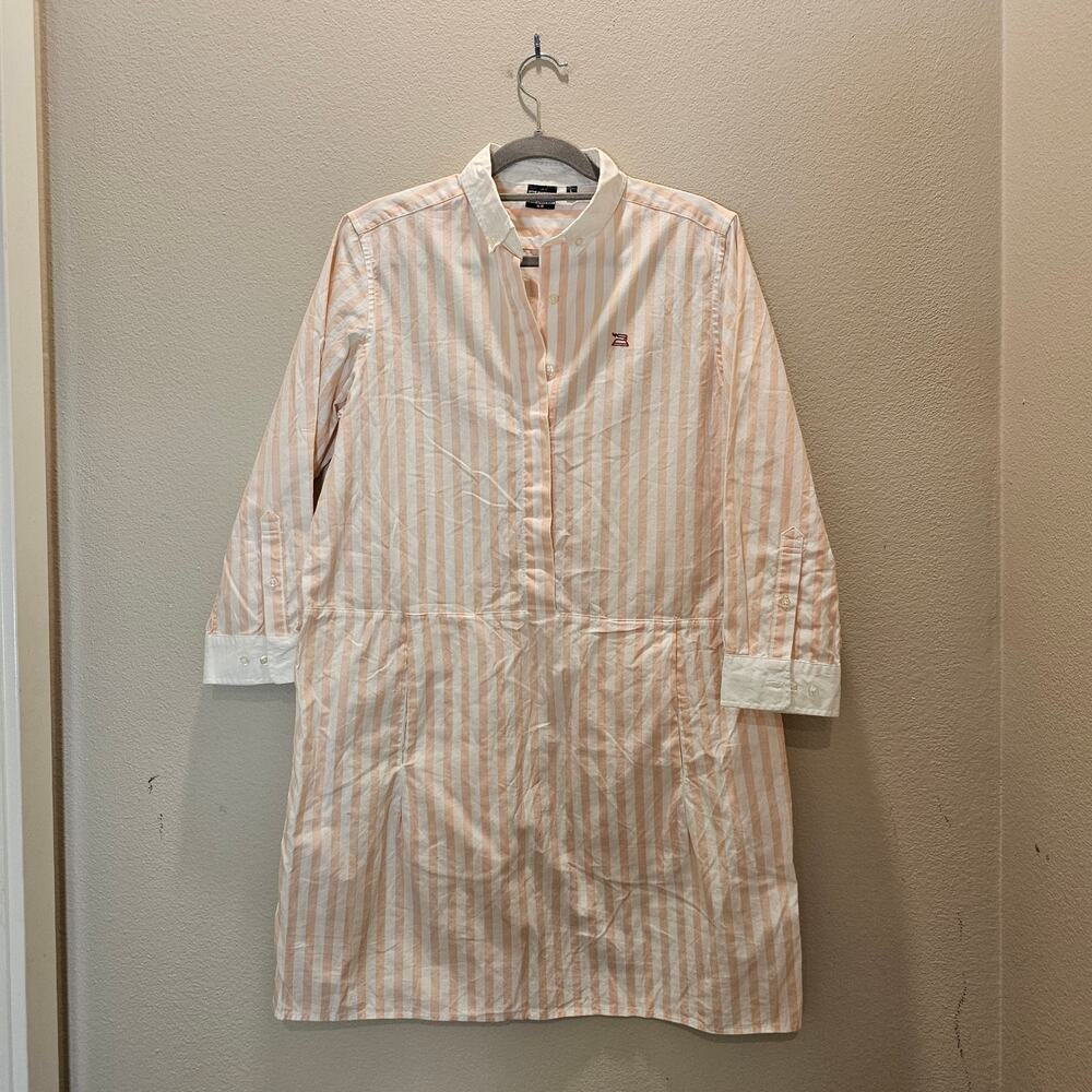 Uniqlo Women's Striped Shirt Dress Size Large